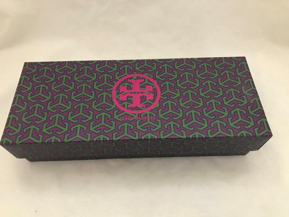 TORY BURCH EMPTY SANDAL BOX GIFT BOX KEEPSAKE BOX WITH TISSUE PAPER 11.75