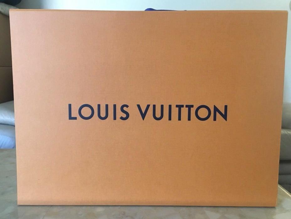 AUTHENTIC Louis Vuitton Magnetic Empty Gift Box - XLarge Jumbo Size 23x17x9