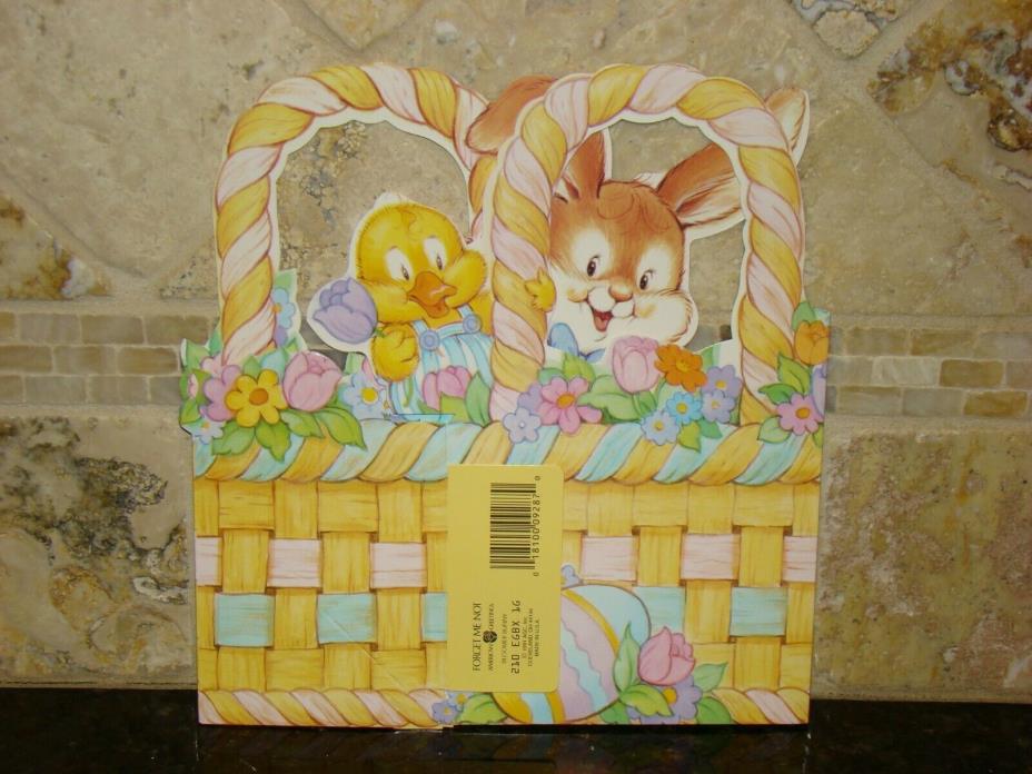 Lot of 6 American Greetings Bloomer Bunny & Feathers Easter Basket Gift Boxes