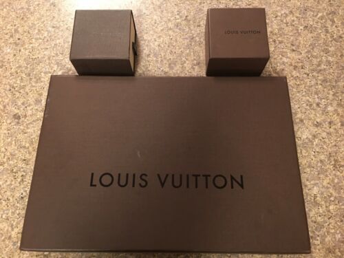 3 Louis Vuitton Authentic Empty Boxes (shirt/hat/shoe/jacket/pants/scarf/cup)