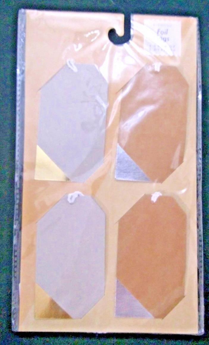Foil Tags Made For Retail Foil Blocking 12 Sheets - 8 tags/Sheet (96 tags)(CR39)