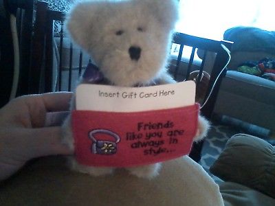 Gift Card Holder Boyds Bears Collectible 