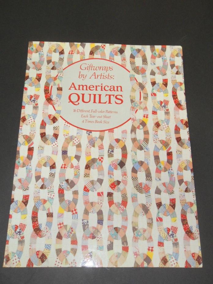 Gift wrapping paper book: Giftwraps by Artists American Quilt Designs