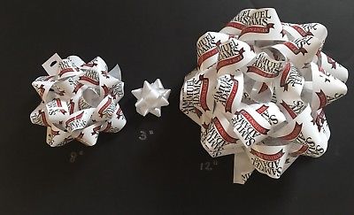 12 inch Gift Bows - EXTRA LARGE 
