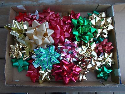 Used Gift Bows Crafts Gifts--46 count-all exc cond--for any occasion