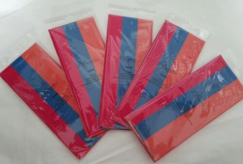 5 Packages Sunrise Gift Wrap Tissue Paper Crafts 45 Sheets Red Blue Orange BNIP