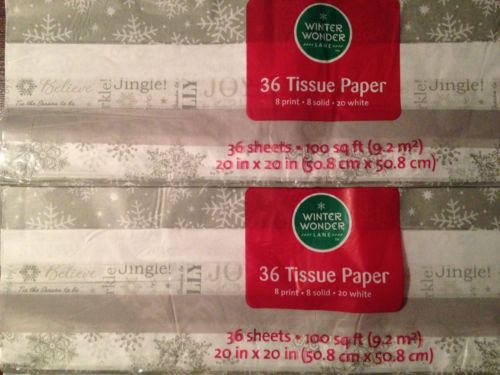 Christmas Gift Tissue Paper 72 Sheets