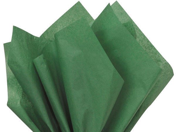 Holiday Green Tissue Paper 24 Sheets 20x30