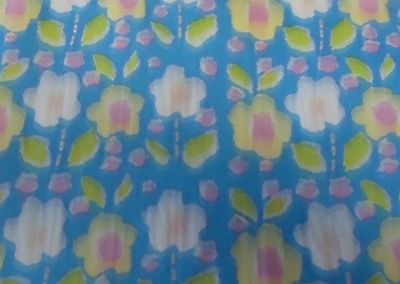 Designer Tissue - Pastel Flowers - 8ct