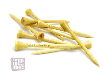 60 PERSONALIZED NATURAL STINGER WEDDING FAVOR GOLF TEES, FREE SHIPPING!