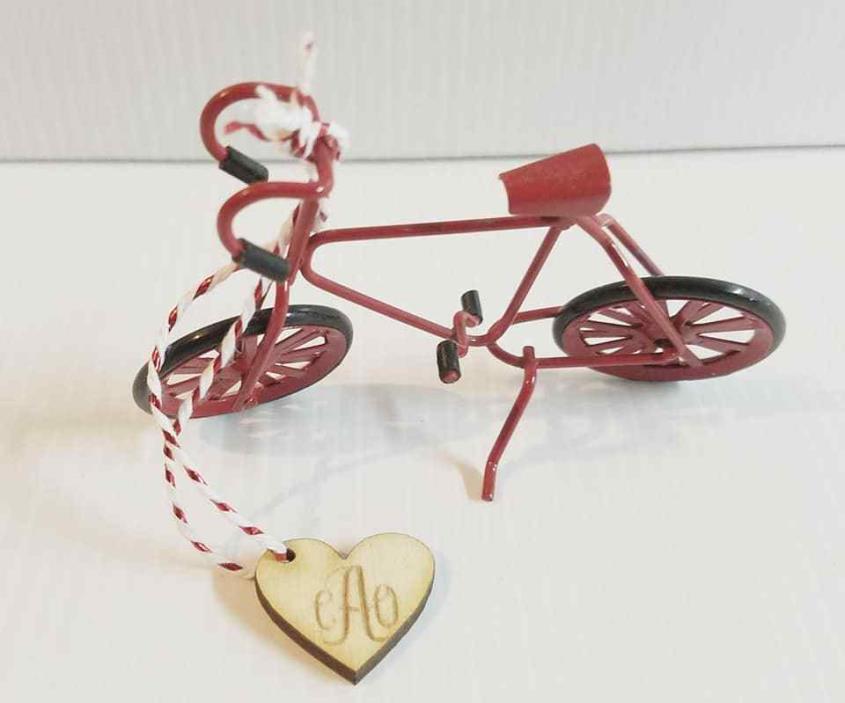 Personalized Wood heart Engraved Favors Country wedding