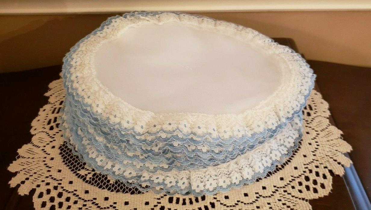 *84* ROUND LT BLUE LACE 11