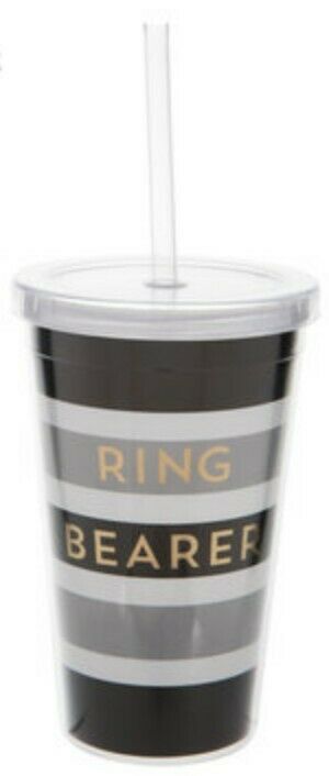 Ring Bearer Striped Cup