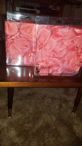 Coral Rose Petals 300 Count 2 boxes