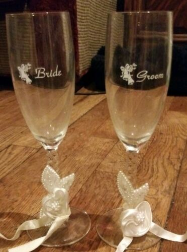 Bride And Groom Wine Glasses
