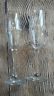 Bride Groom Wedding Toasting Glass Clear Champagne Glasses Flutes 8.5'' Tall