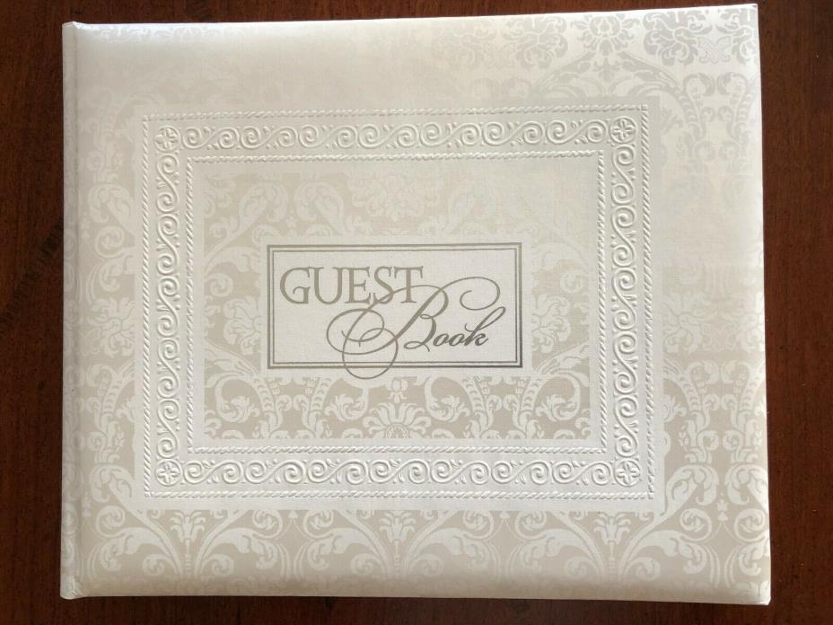 HALLMARK Antique LG Sewn Guestbook NEW in original box WEDDING