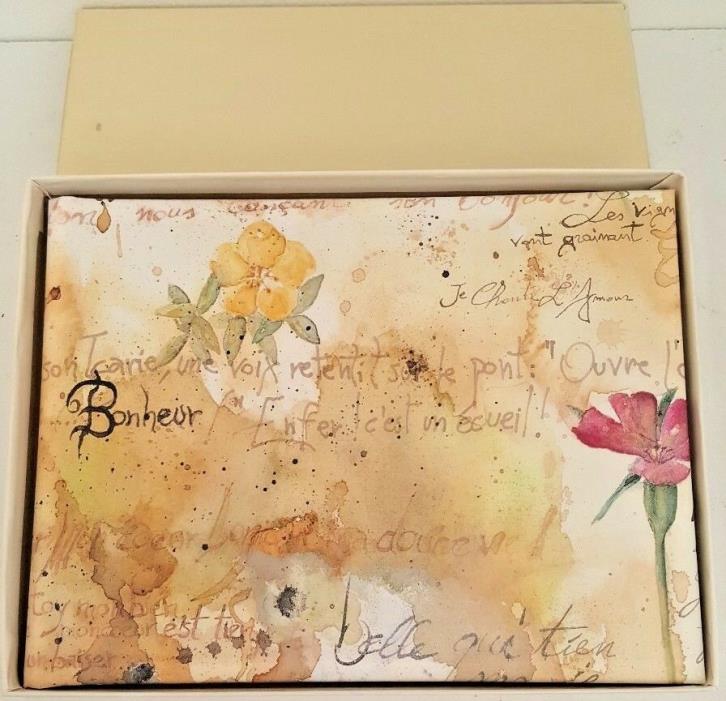 C.R. Gibson Flowers and Poems Guest Book Space 1000 Guests