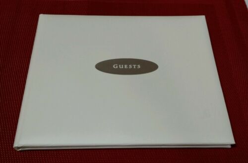 Hallmark Album Generic Guest Book NIB Any Occasion or Event Cream & Gold