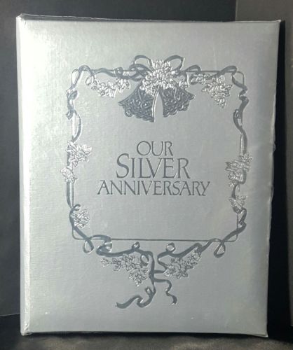 VTG Our Silver Anniversary American Greetings Memory Book 25 years of Marriage