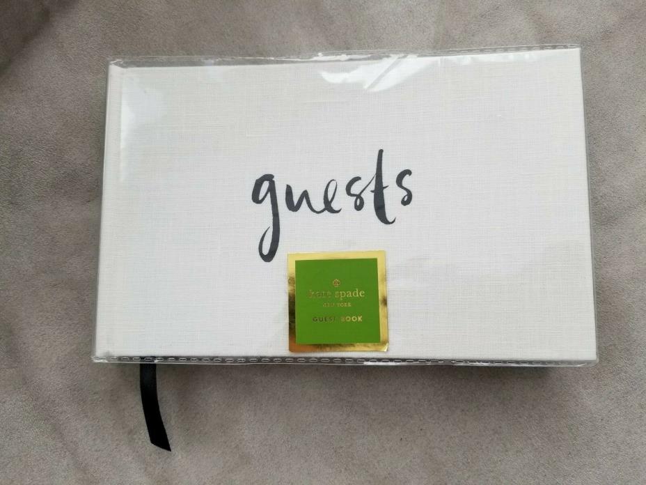 NWT Kate Spade Well Wishes Guest Book 224 pgs for Wedding or Party