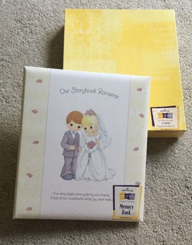 NEW Hallmark Precious Moments 2001 Wedding Memory Book “Our Storybook Romance”