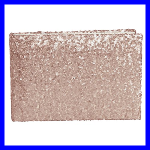 Elsa Matte Sequin Guest Book Blush FREE SHIPPING Home