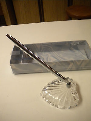 Treasure Masters Crystal Heart Wedding Guest Book Pen & Base in Box (MD)