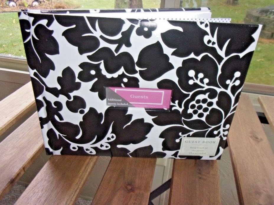 'GUEST' Hallmark Guest Book and Pen NEW with additional inserts included