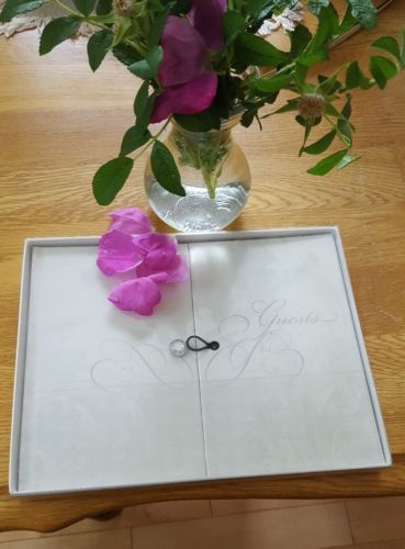 NEW IN BOX ??? WEDDING GUEST BOOK  ???