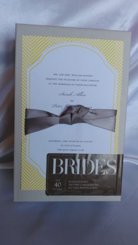 Wedding party invitation cards