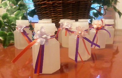 94 Bubble Wands Tubes Favors Orange and Purple Flowers for Wedding Clemson Party