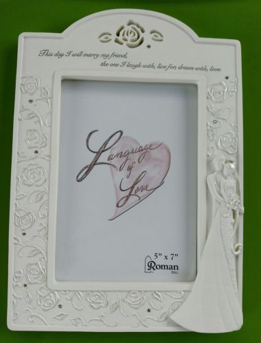 Christian Wedding Language of Love Photo Frame Gina Freehill Marriage Picture