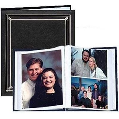 Post-Bound Black Pocket Album For 5x7 And 8x10 Prints