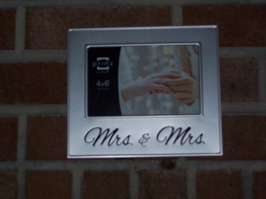 Mrs and Mrs Picture Frame