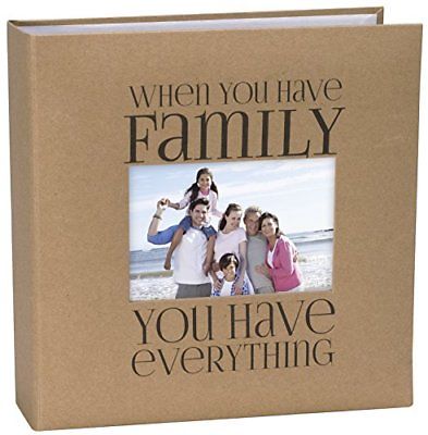 Malden International Designs Sentiments Family with Memo Photo Opening Cover Bra