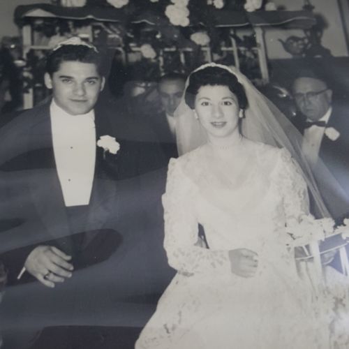 Vintage Wedding Photo Album Hotel Altman Asbury Park New Jersey 1950's  Weiss