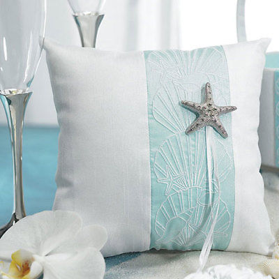 Seaside Allure Ring Pillow Wedding Ceremony Weddingstar