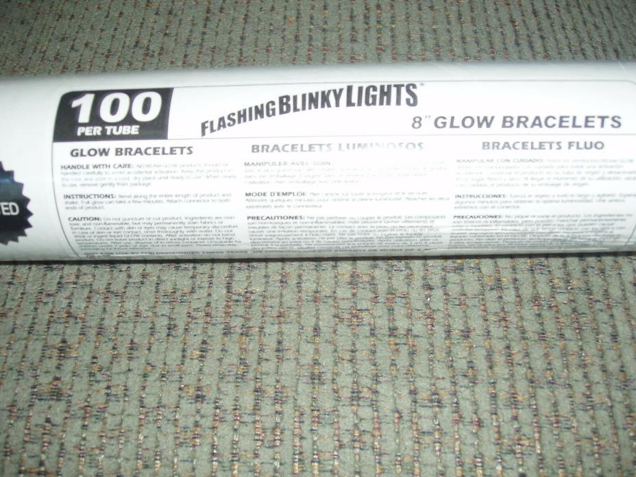 100 PER TUBE FLASHING BLINKY LIGHTS- 8