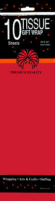 Red Tissue Paper - 10 count - CASE OF 60