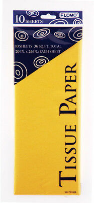 Tissue Paper - Yellow (10 sheet) - CASE OF 60