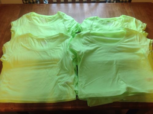Lot of 50 NEW JUSTICE CROP TSHIRTS size 12