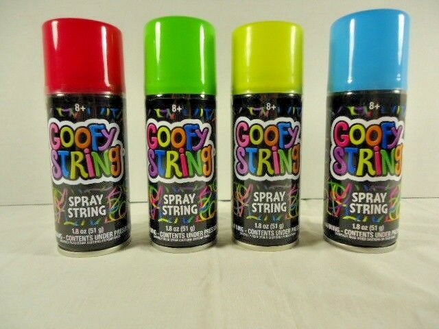 Silly Goofy String Crazy Prank Party Spray Streamer Wedding 4 Cans