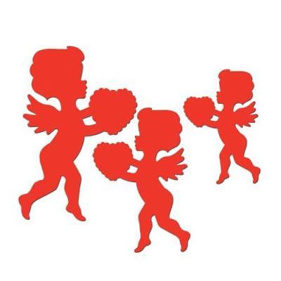 Pkgd Printed Cupid Cutouts   (6/Pkg): Kitchen & Dining