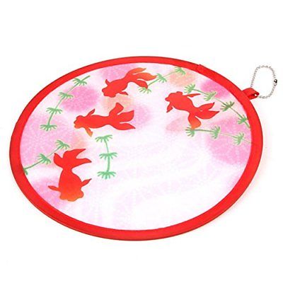 Round Handheld Folding Fan Beautiful Pattern Special Style Portable Hand For Wed