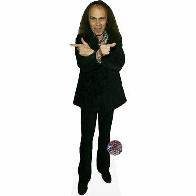 Ronnie James Dio (Black Outfit) Cardboard Cutout.