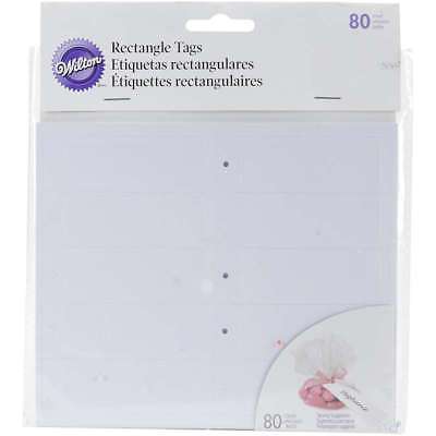 Printable Tags 80/Pkg White Rectangle 070896186300