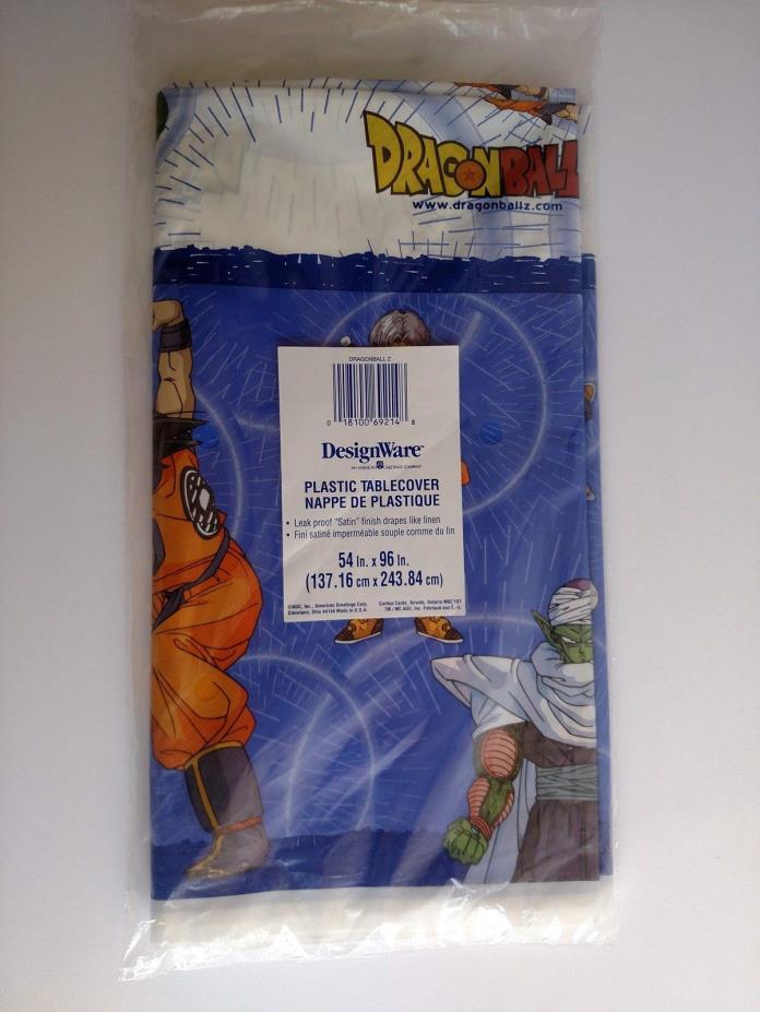 Dragon Ball Z Party Plastic Tablecover Birthday 54