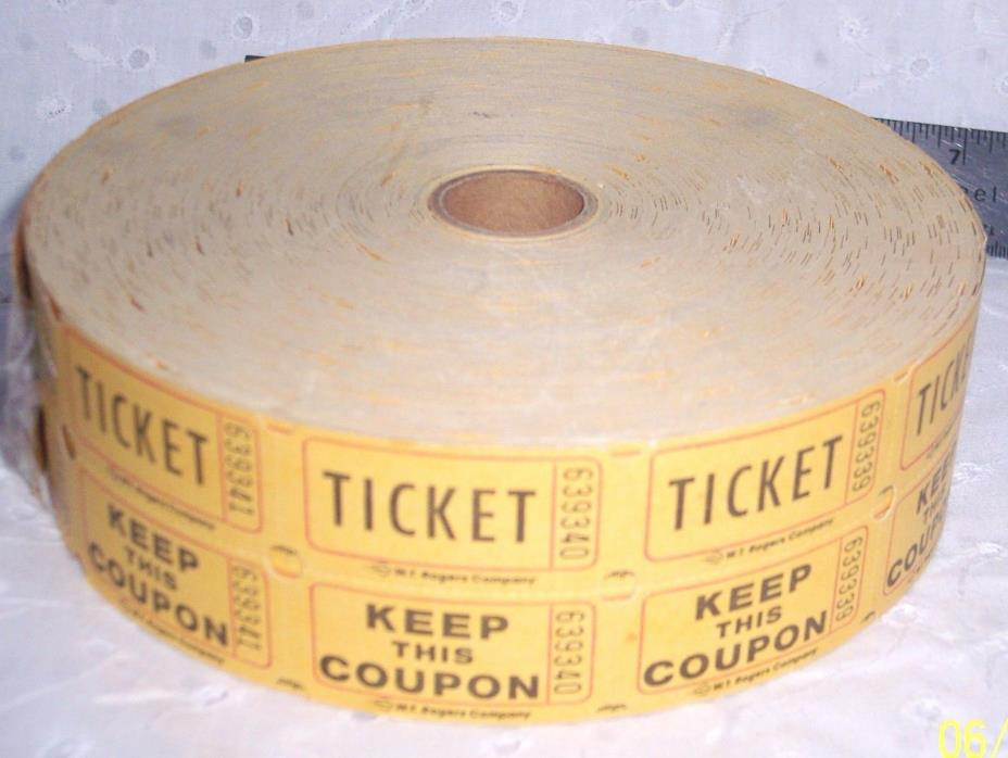 DOUBLE ROLL 1700 + ROLL OF RAFFLE TICKETS