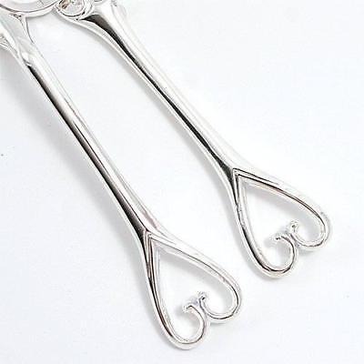 Elegance Silver Silver Heart Cake And Knife Set